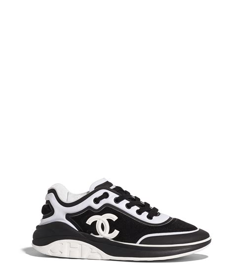 chanel scarpe primavera estae 2018 sneakers|Chanel black and white sneakers.